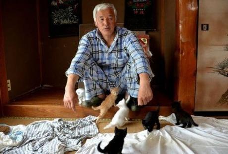 Man Lives Alone in a Radioactive Town to Care for the Abandoned Animals