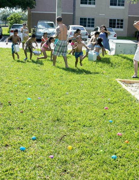 Easter Pool Party and Egg Hunt