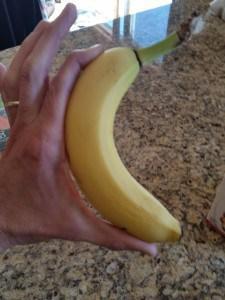A good way to measure the right banana for you