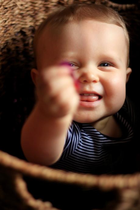 Baby in a Basket | www.eccentricowl.com