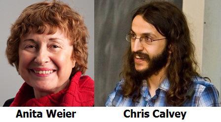 Anita Weier, Chris Calvey