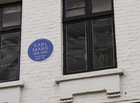 #London Plaque Tiddlywinks No.6: Karl Marx