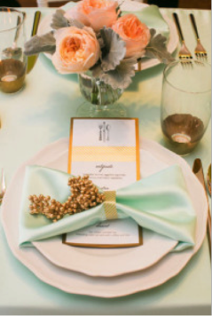 Minty Fresh Combinations: Summer Wedding Colours!