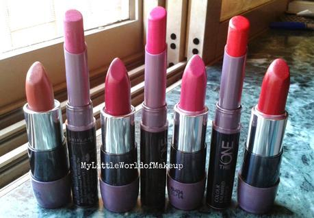 Oriflame's The One Collection - My favourite lipsticks