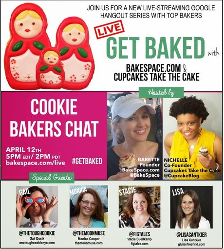 Next #GetBaked is This Sunday Cookie Bakers Chat