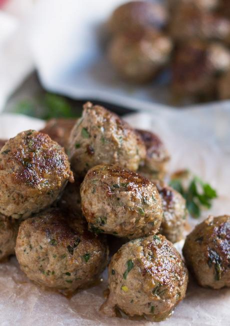 Freezer Friendly Italian Meatballs