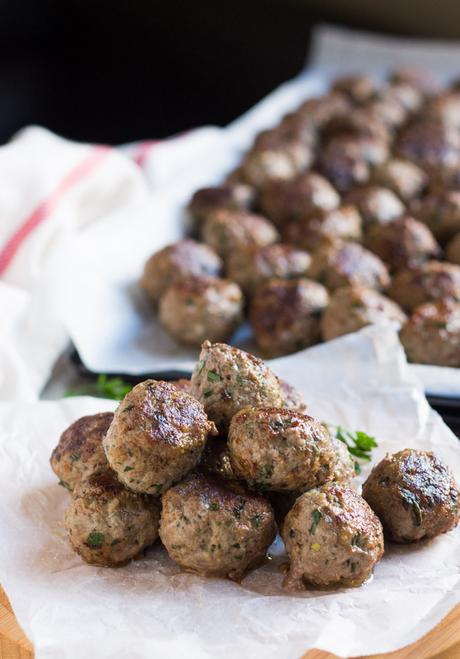 Freezer Friendly Italian Meatballs