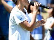 Tinashe Sings National Anthem Dodger Stadium Opening