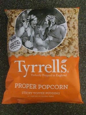 Today's Review: Tyrrell's Sticky Toffee Pudding Popcorn