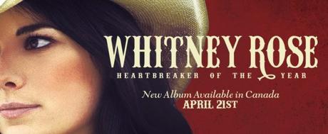Whitney Rose Heartbreaker of the Year Release Banner