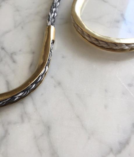 Brass & Rope Architectural Jewelry By The Things We Keep