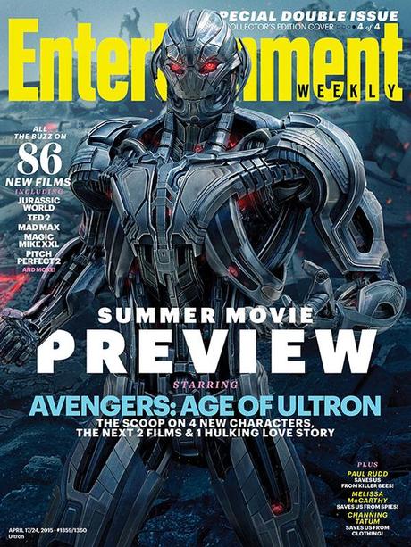 AVENGERS JOIN FORCES IN EW’S CONNECTING “AVENGERS: AGE OF ULTRON” COVERS