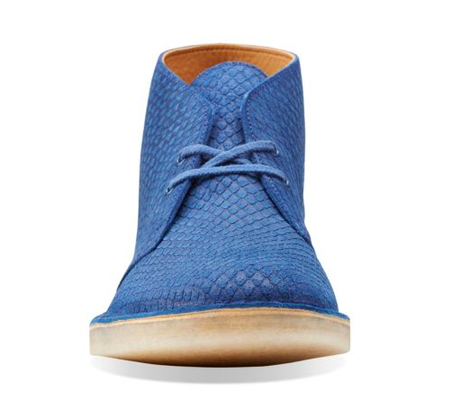 The Skin A Classic's In:  Clarks Snake Leather Desert Boot