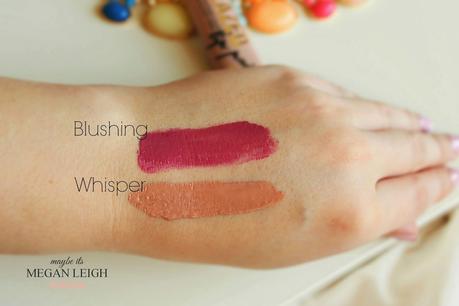 L.A Girl Lip Glaze Paint - Blushing & Whisper