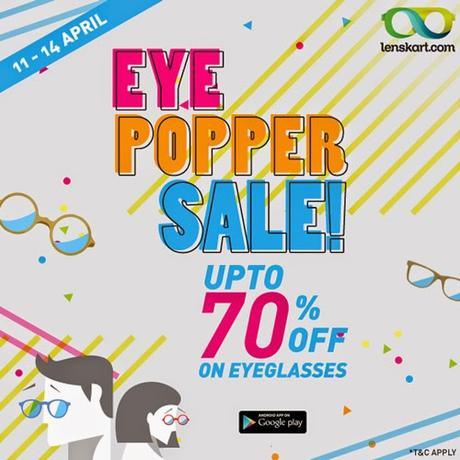 Lenskart Eye Popper Sale 11th to 14th of April