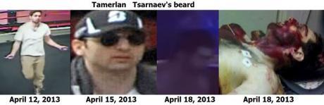 Tamerlan Tsarnaev's beard