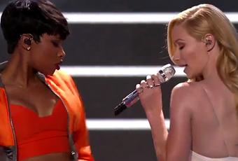 Iggy Azalea And Jennifer Hudson Trouble American Idol Xiv Paperblog