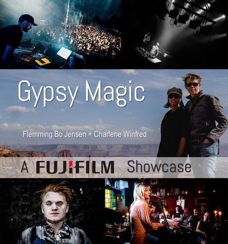 The flyer for our Gypsy Magic Fujifilm showcase show!