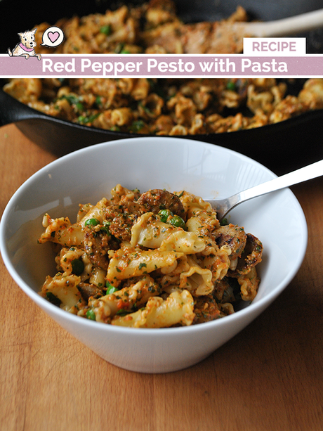 red pepper pesto pasta recipe