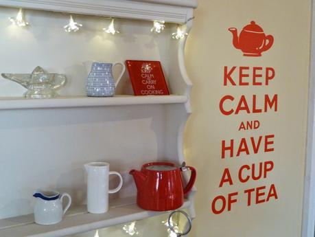 Keep Calm and Have a Cup of Tea Wall Sticker