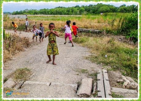 Postcard: Children on West Timor, Indonesia #TheWeeklyPostcard Children playing on Nusa Tenggara, Indonesia