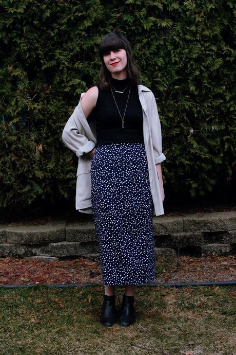 tips-on-styling-polka-dot-skirt