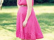 Pink Polka-dots Headscarf