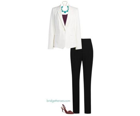 How to Wear a White Blazer to Work