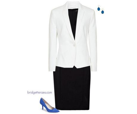 How to Wear a White Blazer to Work