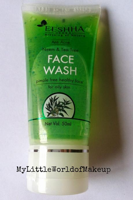 Eeshha Herbals Anti Acne Face Wash with Neem & Tea Tree Review