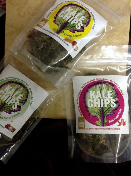 Snacking the right way- Kale Chips