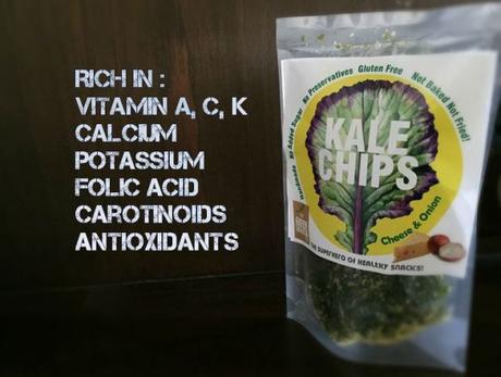 Snacking the right way- Kale Chips