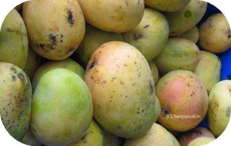 summer is also the time for mangoes - fruit juices !!