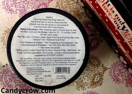 SeaSoul Dead Sea Facial Mud Mask Review