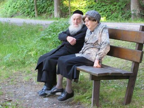 Rav Wosner's private moment