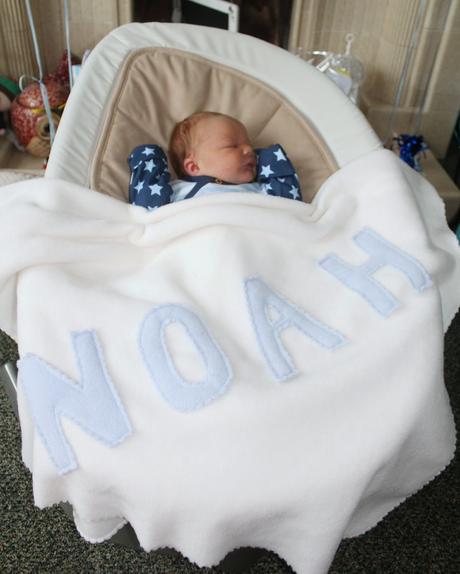 Noah's DIY Newborn Photos
