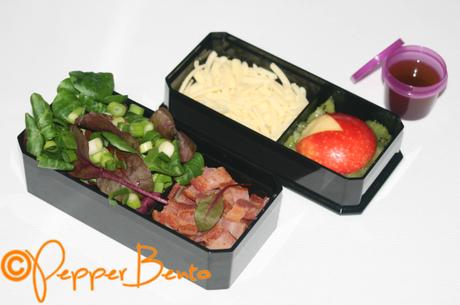 Cheese & Bacon Salad Bento Box