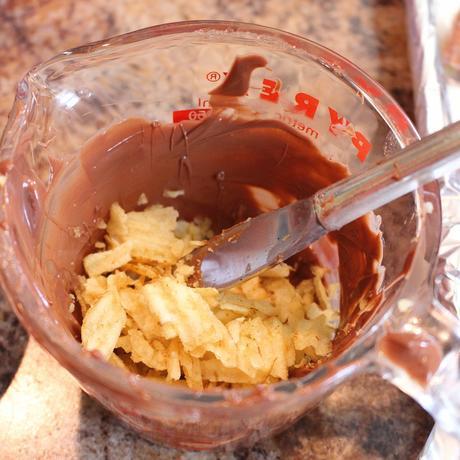 Peanut Butter Wingdings Leftover bits of chips