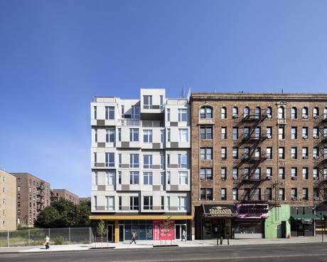 The Stack modular apartment building in Manhattan 