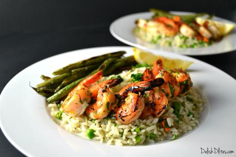 Garlic Grilled Shrimp