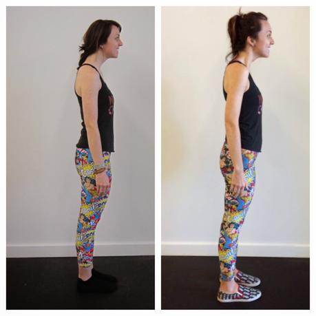 FlyBarre Challenge before and after