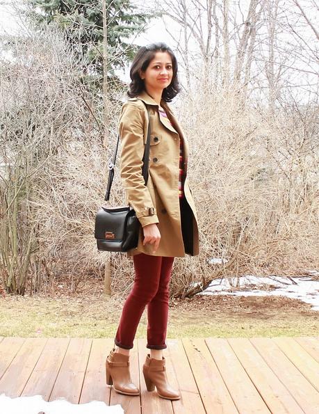 What I Wore: Trench coat