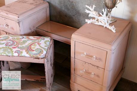 Milk Paint Vanity by Chic California