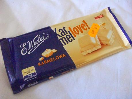 E Wedel Karmel-love! Caramel White Chocolate Bar