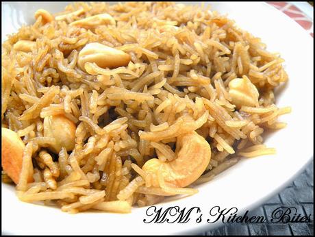 Meethe Chawal /Gur Waley Chawal (Sweet Jaggery Rice)..Happy Baisakhi!!
