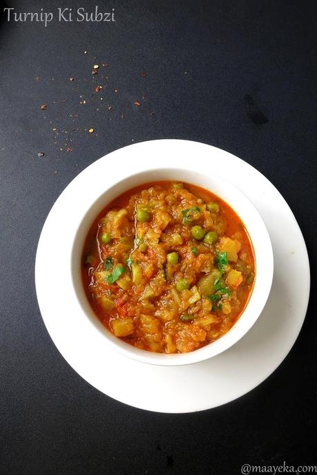 turnip curry ,how to make shalgam ki subzi