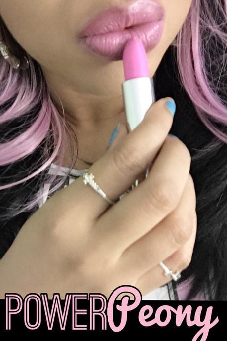 Rebel Bloom Lipstick Power Peony @Maybelline Colorsensational