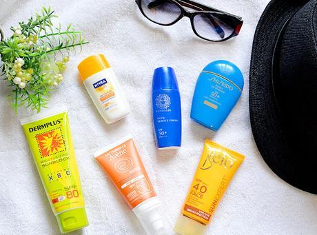 1 Best Sunblock - Sunscreen - Shiseido Wetforce - Heroine Make Sunkiller - Nivea Daily Face Fluid - Belo SunExpert - Avene Hydrance Light UV - Dermplus Moisturizing Sunblock - Genzel Kisses (c)