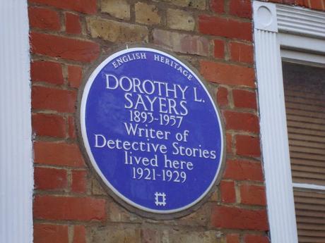 #London Plaque Tiddlywinks No.14: Dorothy L. Sayers