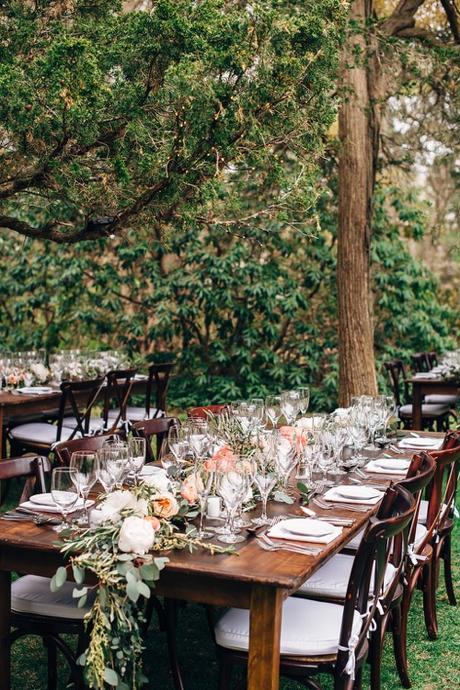 Designer Spotlight: Lauren Wells garden-wedding-rustic-tables-fat-orange-cat-studio